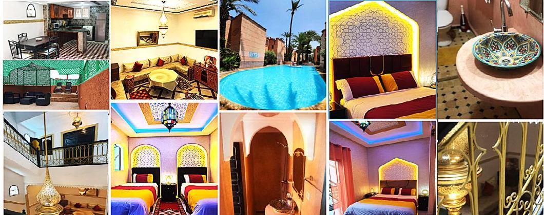 Quarya Assiyahia - Riad Camilia- Maison Entiere Avec Piscine Marraquexe Exterior foto